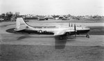 A B-29A Superfortress at rest at Naval Air Station St Louis, Missouri, USA, 1949.