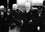 Zheng Xiaoxu with Reginald Johnston, northeastern China, 1935