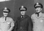 Gu Zhutong, He Yingqin, and Bai Chongxi, circa 1950s