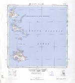 1944 United States Army map of Efate Island in the New Hebrides (now Vanuatu).