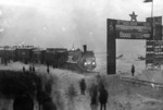 Arrival of the first train to the city of Vorkuta, Komi, Russia, 28 Dec 1941; Polish prisoners of war would be arriving by train shortly after