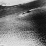 Mikazuki under attack by USAAF B-25 bombers, off Cape Gloucester, New Britain, 28 Jul 1943, photo 07 of 10