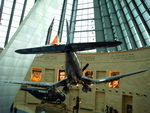 Suspended Corsair in the Leatherneck Gallery at the National Museum of the Marine Corps, Quantico, Virginia, United States, 15 Jan 2007, photo 3 of 3
