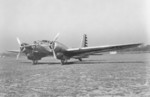 B-23 Dragon aircraft at rest, 1939-1940