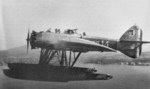 GL-812 HY floatplane in flight, 1930s
