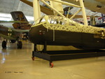 Fuselage of He 219 A Uhu night fighter on display at the Smithsonian Air and Space Museum Udvar-Hazy Center, Chantilly, Virginia, United States, 26 Apr 2009, photo 3 of 3