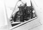 Cockpit and instrumentation of IAR 80A aircraft, circa 1930s
