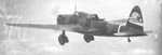 Ki-32 aircraft in flight, circa 1940s