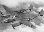 P-38J Lightning aircraft 