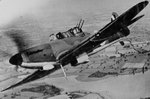 P.82 Defiant turret fighter in flight, circa 1940