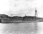 Oiler Patoka at Balboa, Panama Canal Zone, 11 Feb 1940; note two SOC floatplanes amidships