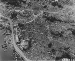 Shimonoseki, Japan in ruins, mid-1945