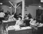 Staff of the property control section of Jerome War Relocation Center, Arkansas, United States, 19 Nov 1942