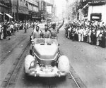 The Allied victory parade, Nanjing Road, Shanghai, China, Sep 1945