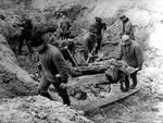 German discovery of the Katyn mass grave, Smolensk Oblast, Russia, Apr 1943, photo 2 of 2