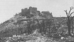 Monte Cassino monastery in ruins, Italy, Feb 1944, photo 2 of 2