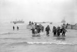 American troops landing from LCA 26 at the beaches of Azreu, Algeria, 8 Nov 1942