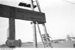 Road sign near Nemmersdorf, East Prussia, Germany, late Oct 1944, photo 1 of 2