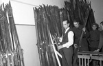 Skis donated by Finnish civilians for the Finnish military, Finland, 1939-1940