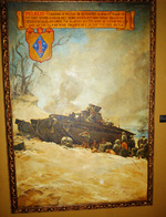 Peleliu artwork on display at the National Museum of the Marine Corps, Quantico, Virginia, United States, 15 Jan 2007