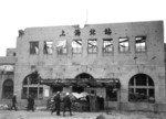Destroyed Shanghai North Railway Station, Shanghai, China, circa 1945