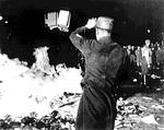 Book burning in Berlin, Germany, 10 May 1933