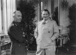 Ion Antonescu and Hermann Göring at the Belvedere Palace, Vienna, Austria, 5 Mar 1941