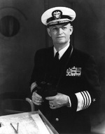 Portrait of Admiral Burke, 8 Jul 1955, photo 2 of 2