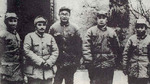 Su Yu, Deng Xiaoping, Liu Bocheng, Chen Yi, and Tan Zhenlin, China, Dec 1948