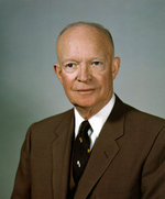 Portrait of US President Dwight Eisenhower, 13 Feb 1959