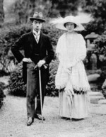 Crown Prince Hirohito and Princess Nagako, Japan, Mar 1924