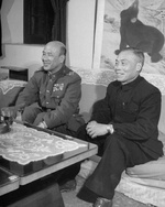 Bai Chongxi and Li Zongren, China, 1948