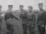 Douglas MacArthur being decorated in the field during WW1, circa 1918, photo 2 of 2