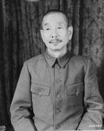 Iwane Matsui during the trial for war crimes at International Military Tribunal for the Far East, 19 Jun 1947