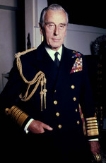 Portrait of Earl Louis Mountbatten, taken at his home in Belgravia, London, England, United Kingdom, 1976