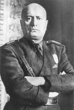 Portrait of Benito Mussolini, circa 1930s