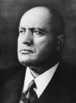 Portrait of Benito Mussolini, circa 1930s