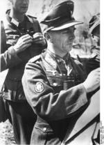 Generalleutnant Walter Stettner von Grabenhofen of German 1st Mountain Division, Montenegro, Yugoslavia, Jun 1943
