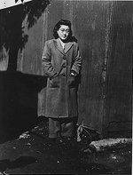 Iva Toguri at Radio Tokyo, Japan, 5 Dec 1944, photo 5 of 5