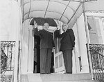 US President Harry Truman and Iranian Prime Minister Mohammad Mossadegh, 23 Oct 1951