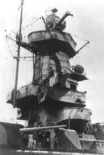 Close-up view of the starboard side of Admiral Graf Spee
