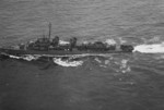 USS Luce underway, May 1945