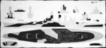 Plan for camouflage Measure 32v6 Design 10D for USS North Carolina, circa 1943, 2 of 2; this design would remain unused