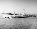 USS Segundo off Mare Island Naval Shipyard, California, United States, 8 Aug 1949