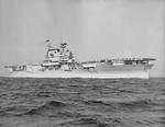 USS Yorktown underway, 21 Jul 1937