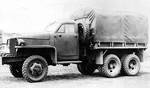 Studebaker US6 2 1/2-ton 6x6 transport truck, built to the same specifications as the GMC CCKW but in much fewer numbers, date unknown, photo 1 of 3