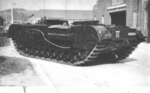 Kangaroo armored personnel carrier converted from Churchill tank, circa 1944-1945