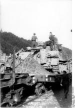 German Tiger I heavy tank of the German 