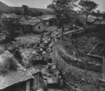 Type 89 I-Go medium tanks in a Chinese village, late 1937 to early 1938