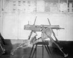 Captured German MG 08 machine gun in US possession, date unknown